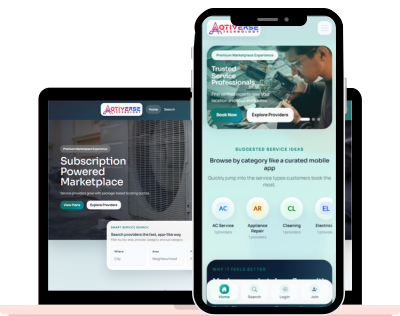 Service Booking Website